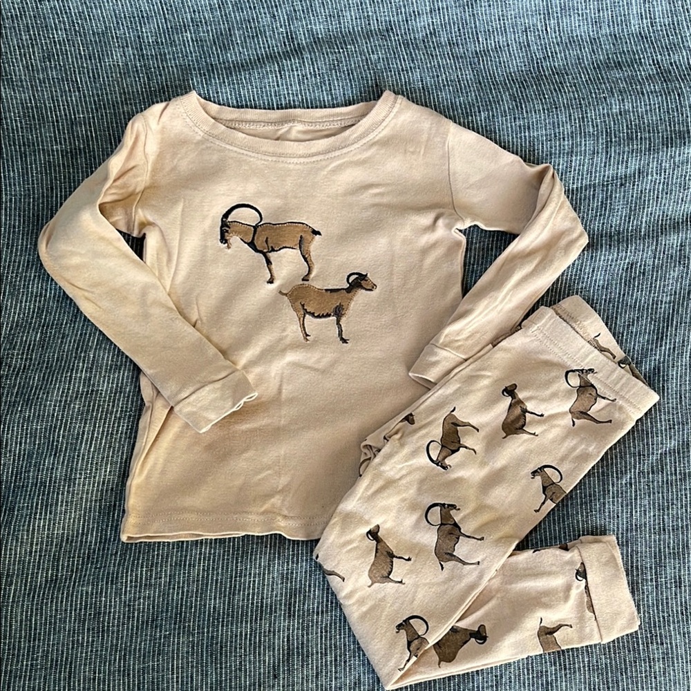 BOGO Leveret - Cotton Ram/Goat PJs, 3 years